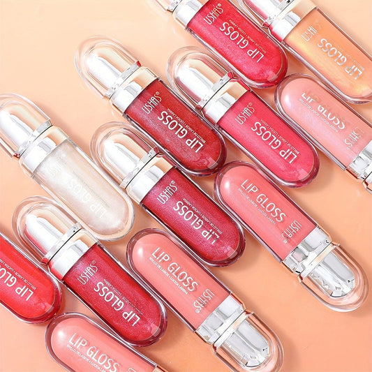 11 Colors of Pearlescent Lip Glaze, Moisturizing And Long-Lasting Mirror Liquid Lipstick